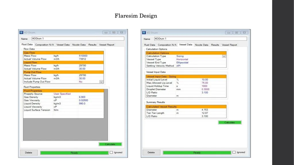 MEKPCO FLARE NETWORK DESIGN ASPEN FLARENET Flare - slide 36 of 112