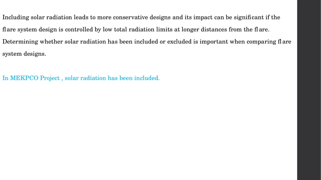 MEKPCO FLARE NETWORK DESIGN ASPEN FLARENET Flare - slide 59 of 112