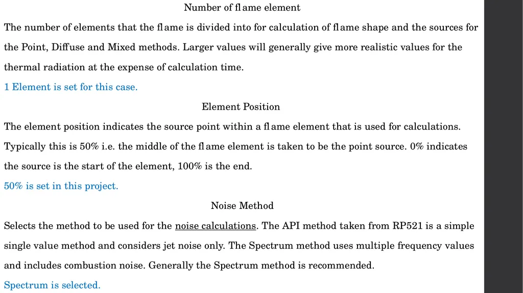 MEKPCO FLARE NETWORK DESIGN ASPEN FLARENET Flare - slide 81 of 112