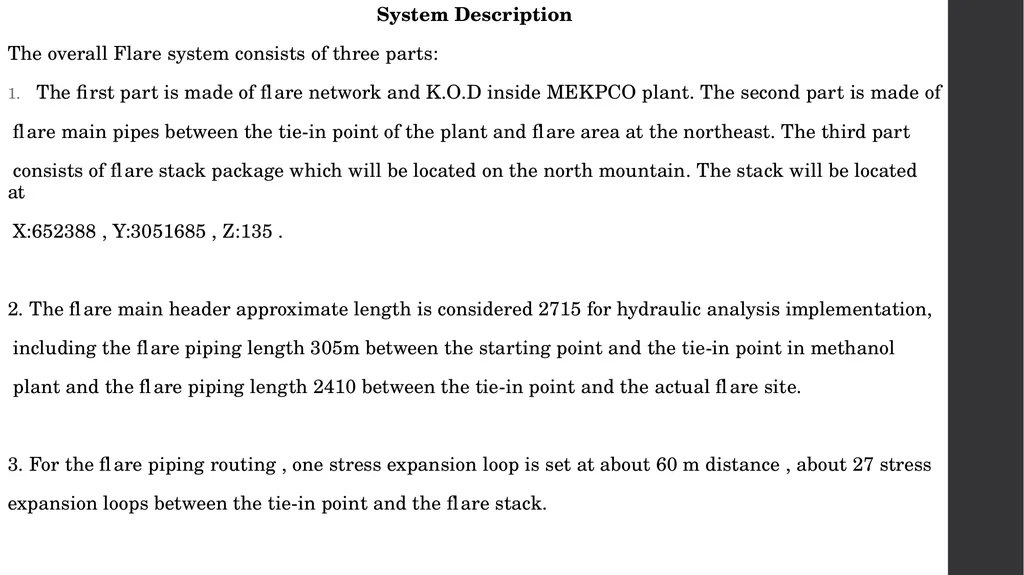 MEKPCO FLARE NETWORK DESIGN ASPEN FLARENET Flare - slide 3 of 112