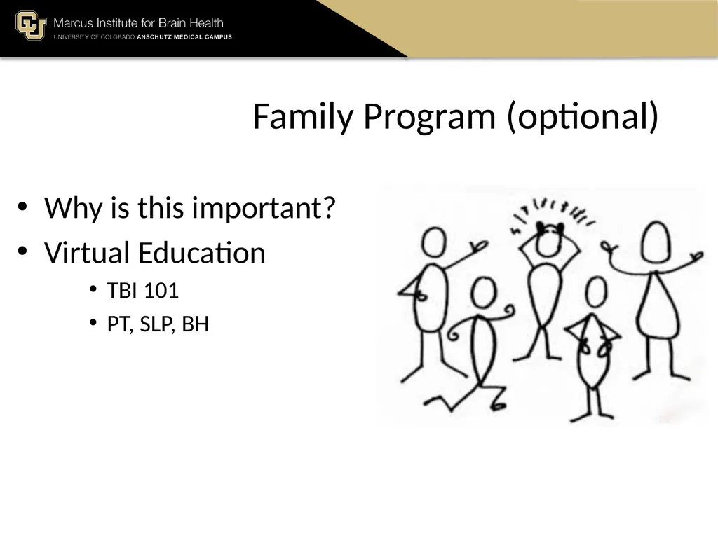 The Marcus Institute for Brain Health TBI 101 A - slide 21 of 23