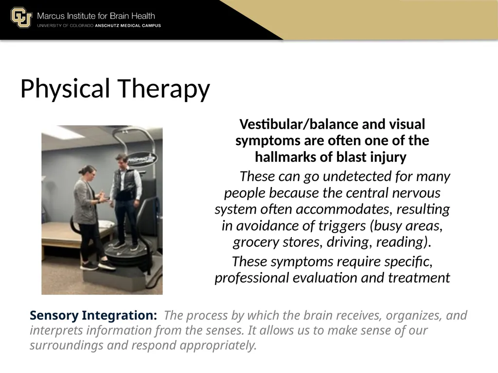 The Marcus Institute for Brain Health TBI 101 A - slide 16 of 23