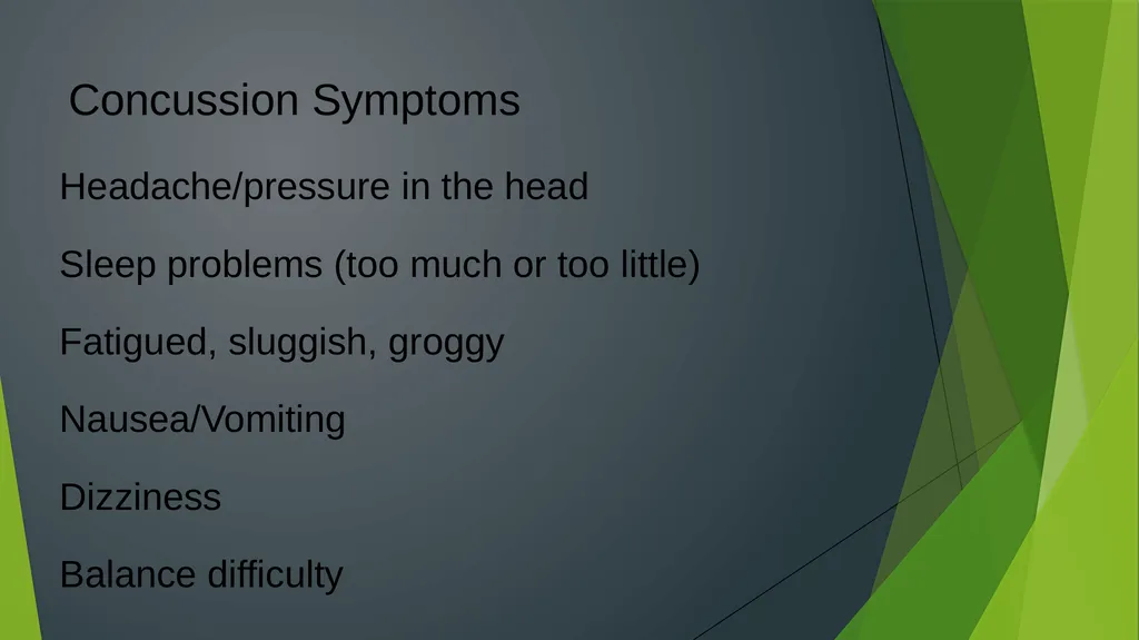 Post-Concussion: More than Return to Play Leslie - slide 18 of 49
