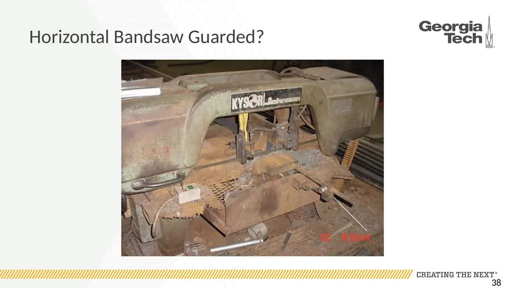 1910.213 Woodworking Machinery Requirements Main - slide 38 of 60