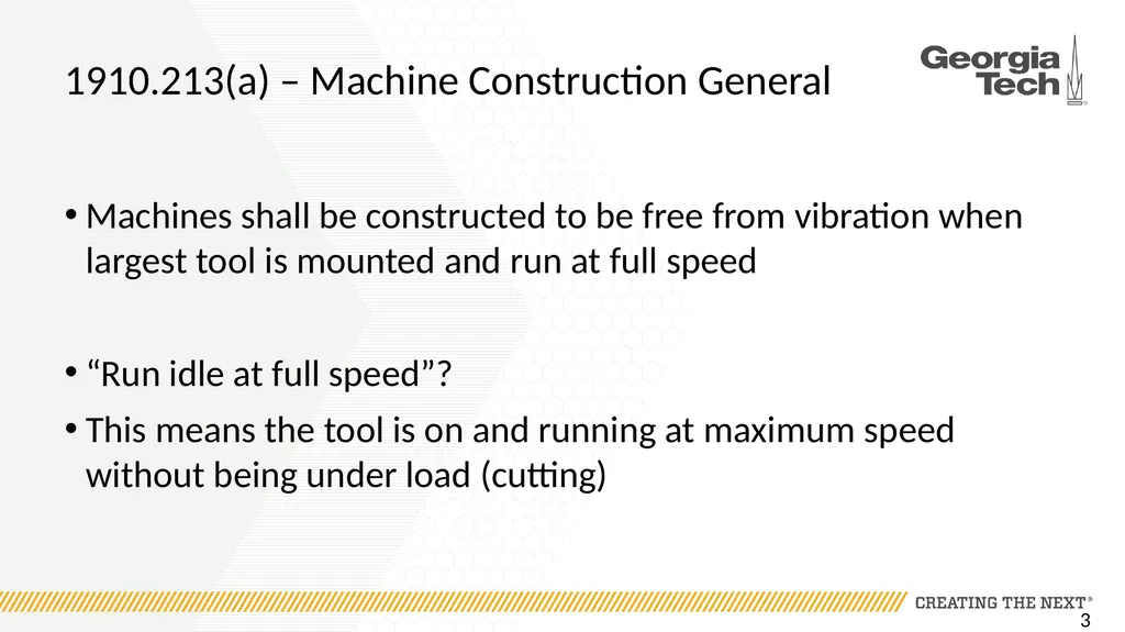 1910.213 Woodworking Machinery Requirements Main - slide 3 of 60