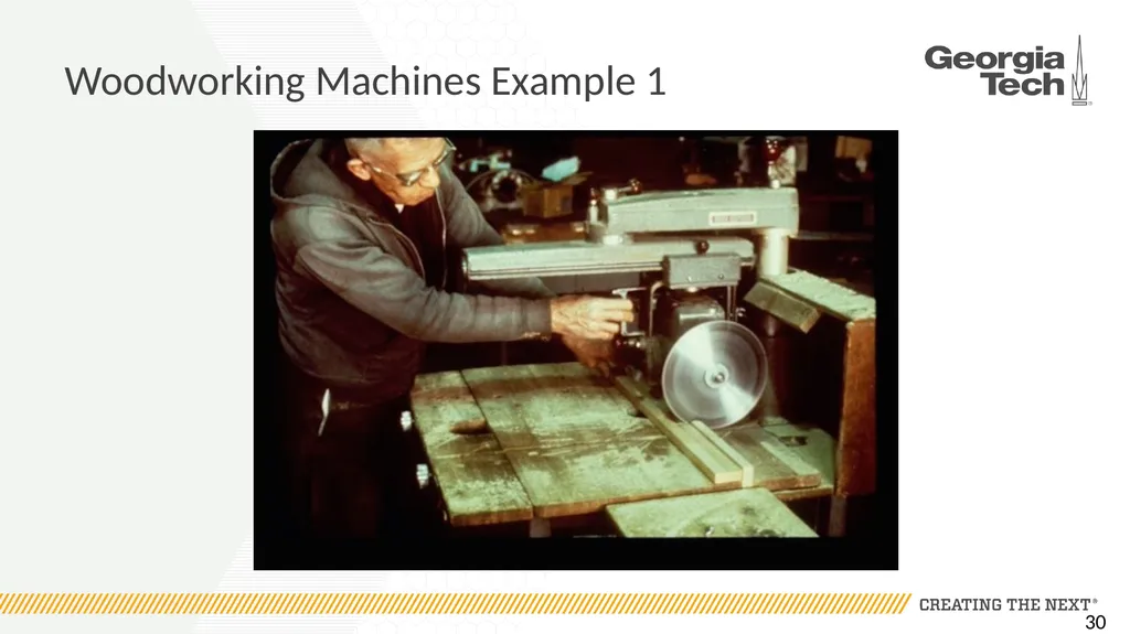 1910.213 Woodworking Machinery Requirements Main - slide 30 of 60
