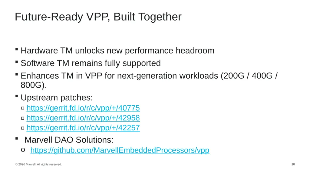 Harnessing Hardware For High-Performance Traffic - slide 10 of 14