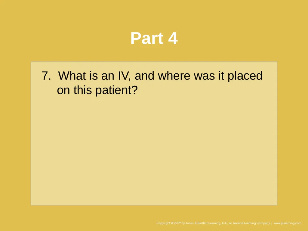 Chapter 5 Medical Terminology Case Study Part 1 - slide 11 of 17