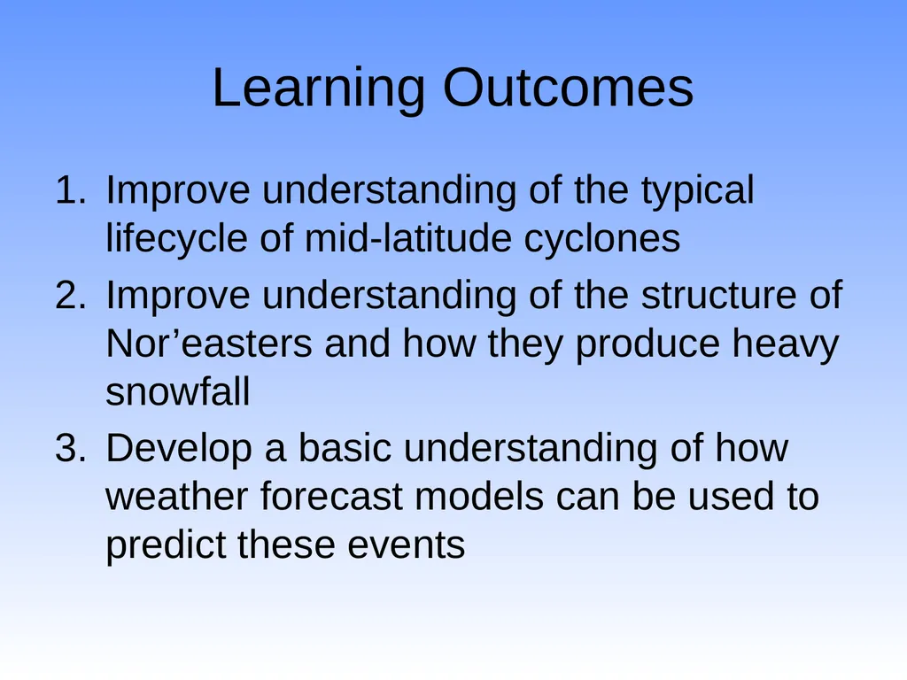 Characteristics of Northeast Winter Snow Storms - slide 3 of 52