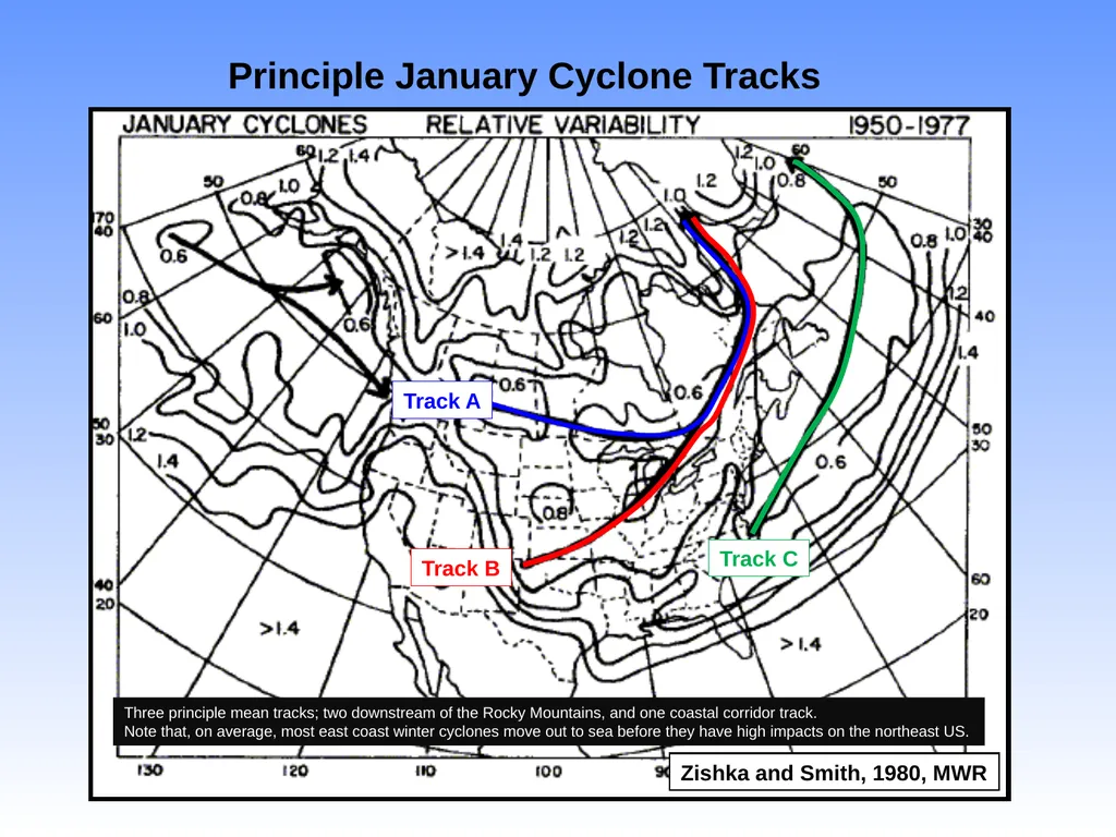 Characteristics of Northeast Winter Snow Storms - slide 11 of 52
