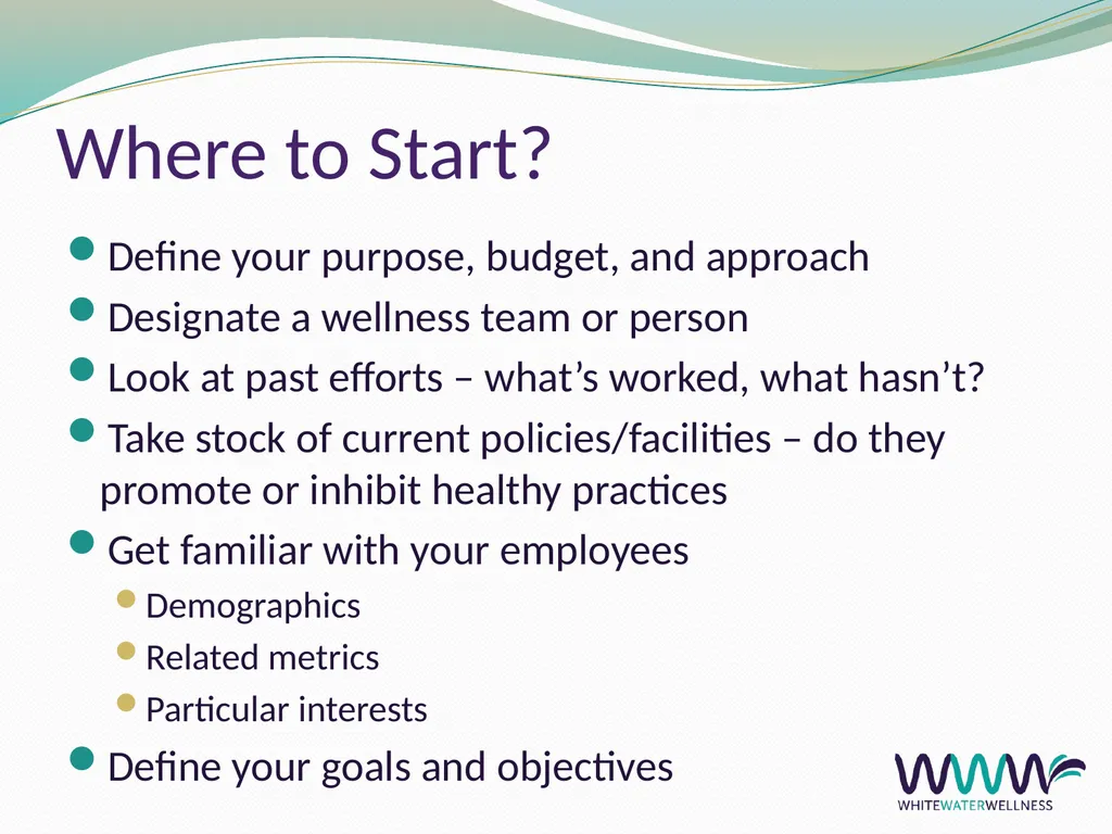 Well-being at Work Cara Fox Fairbanks, SPHR, CWPM - slide 29 of 36