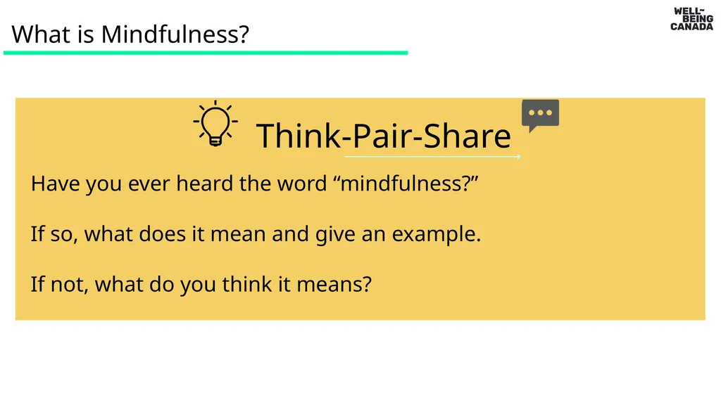 Slides 3-11 What is well-being? Learning about - slide 13 of 35