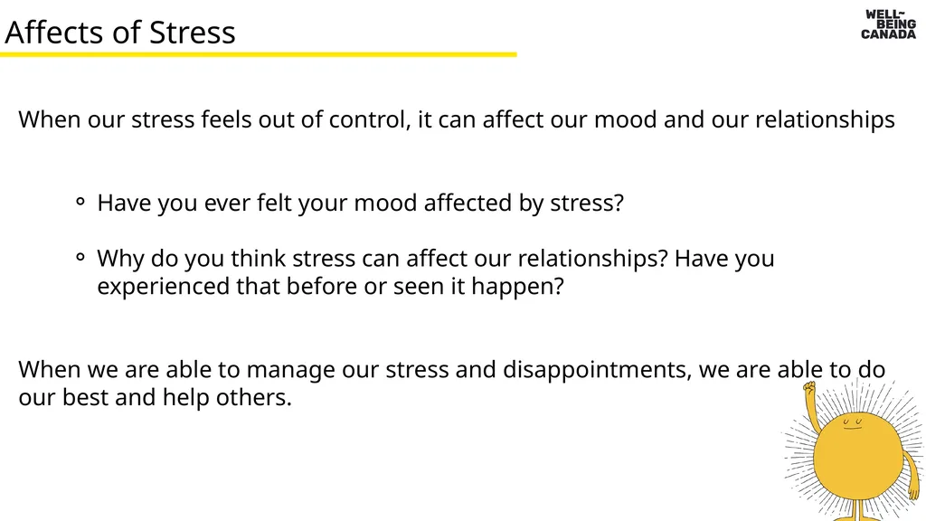 Slides 3-11 What is well-being? Learning about - slide 8 of 35