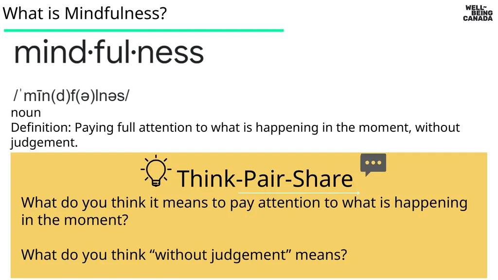 Slides 3-11 What is well-being? Learning about - slide 14 of 35