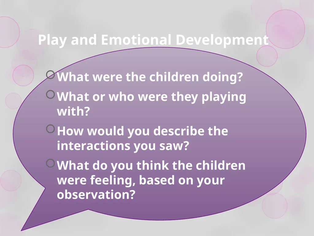 Module 3: Playing is Learning Workshop 1: Play in - slide 21 of 47