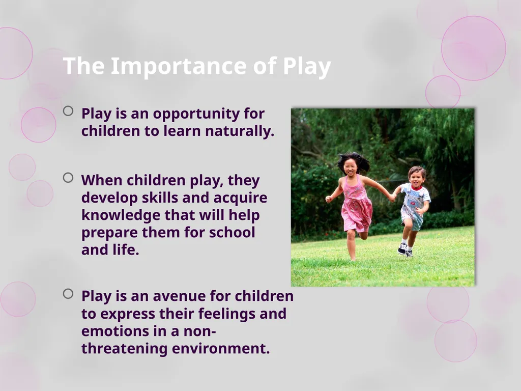 Module 3: Playing is Learning Workshop 1: Play in - slide 11 of 47