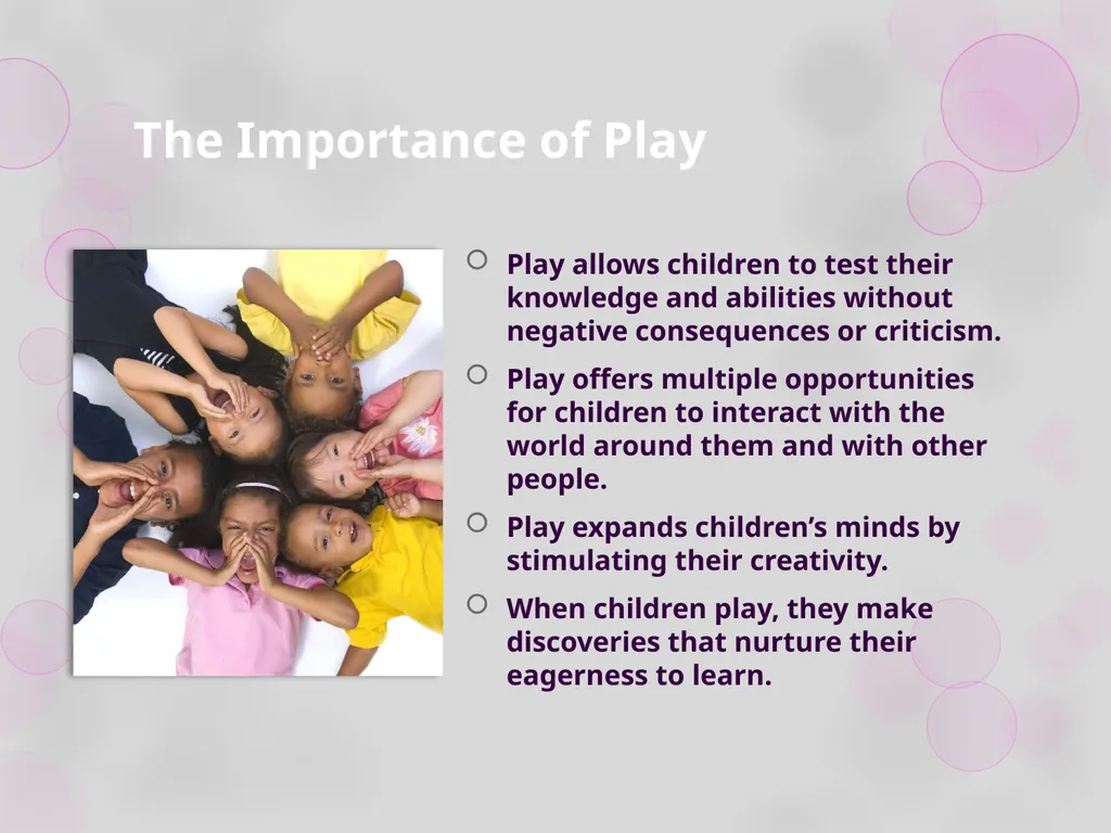 Module 3: Playing is Learning Workshop 1: Play in - slide 12 of 47