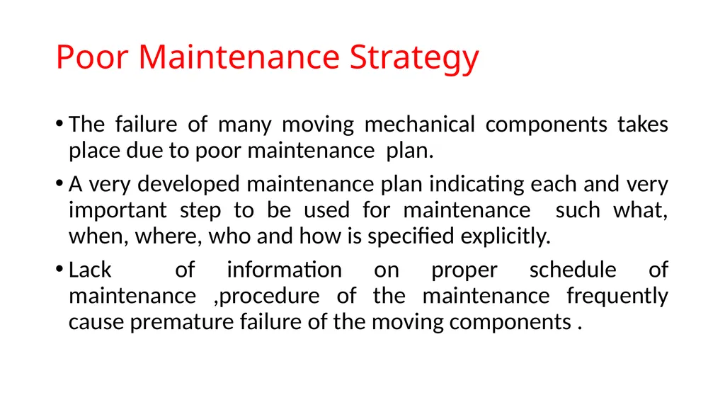 FAILURE ANALYSIS M.Chandra. Lect./EM Points of - slide 18 of 49
