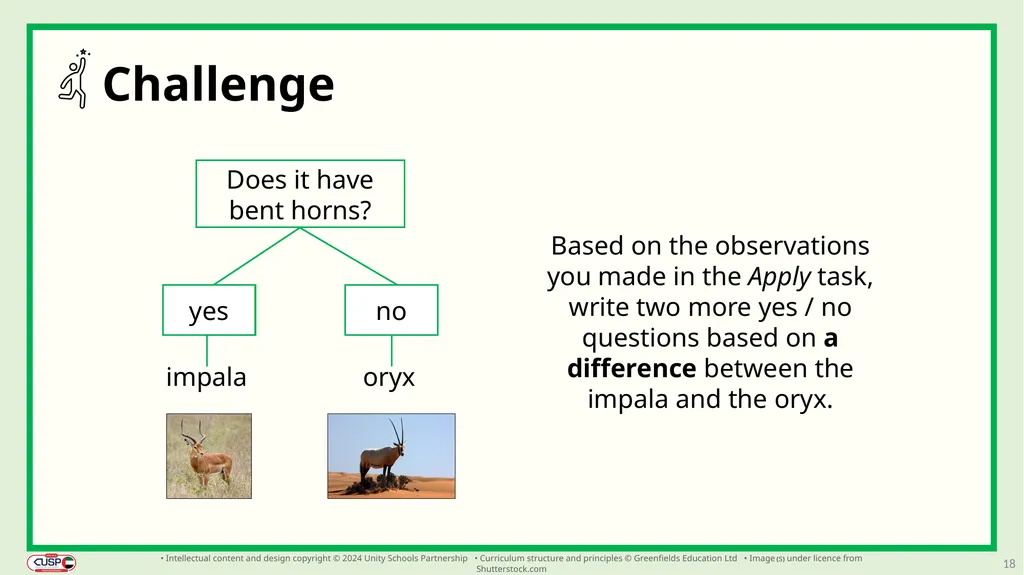 1 CUSP Science Revisit lesson Grade 3 Biology - slide 18 of 19