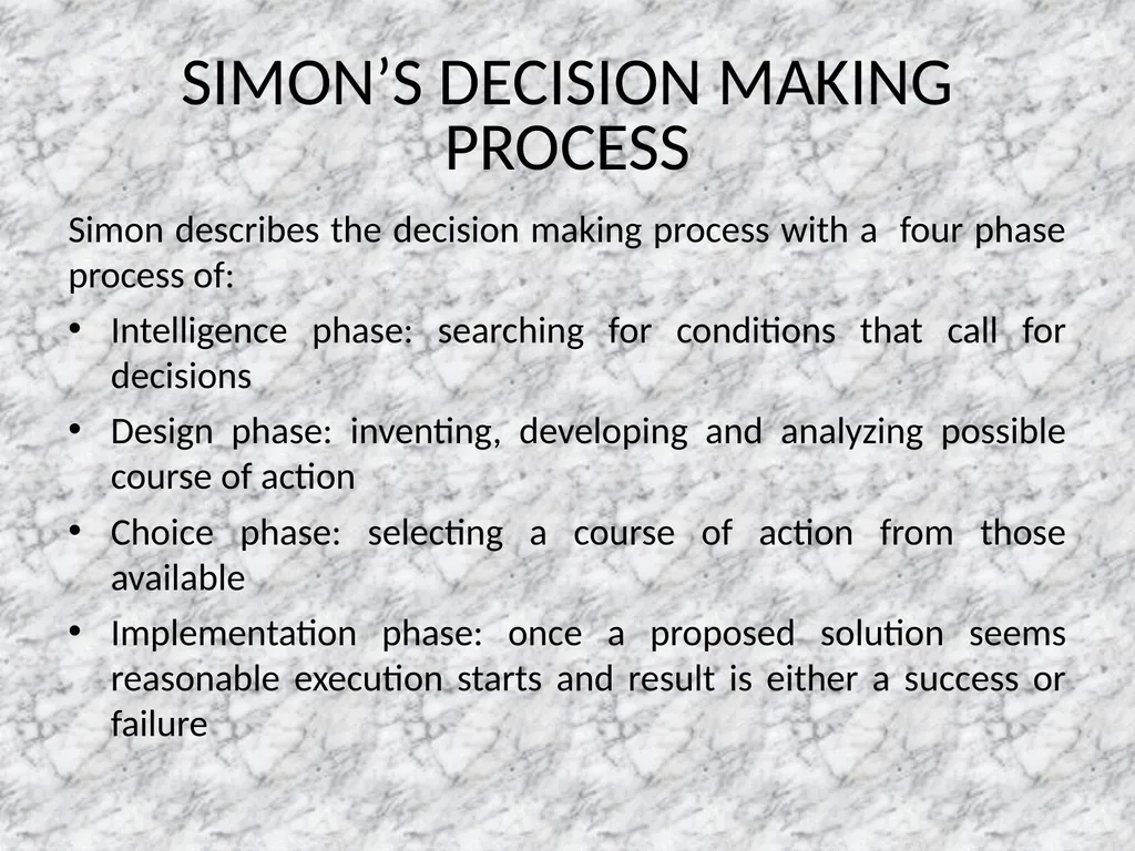 Presentation on DECISION MAKING INTRODUCTION - slide 13 of 67