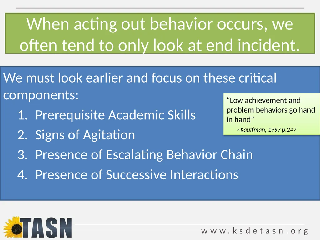 De-escalation Techniques Strategies for preventing - slide 9 of 52
