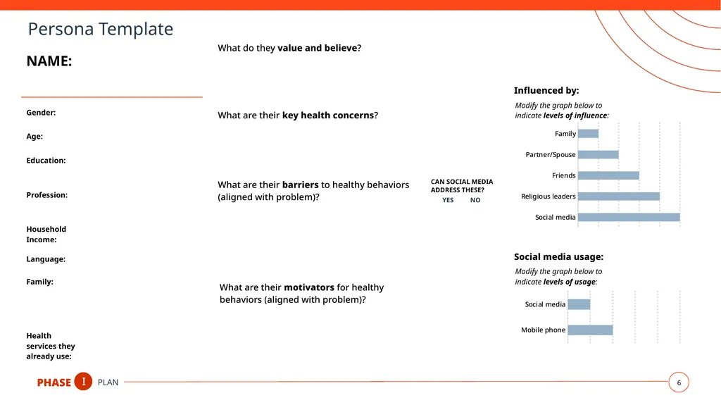 Social Media Campaign Plan Topic Here Your - slide 6 of 19