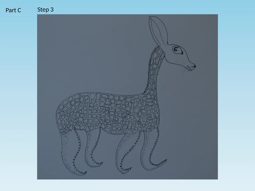 Crazy Critters Part A Step 1 Step 2 Part B - slide 5 of 11