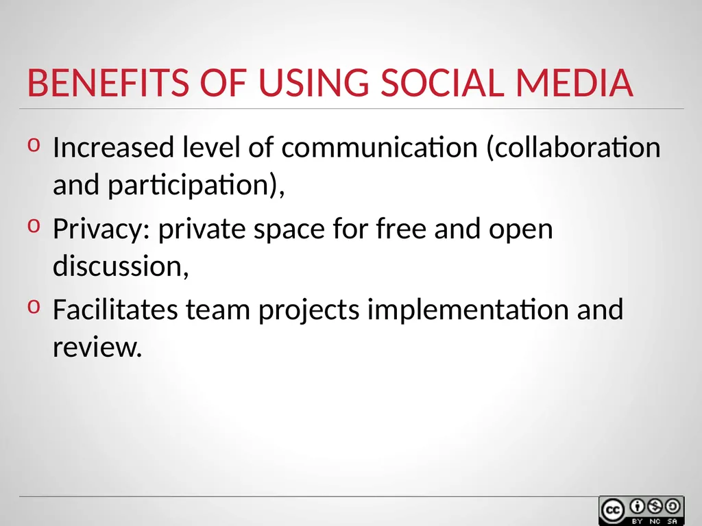 SOCIAL MEDIA IN TEACHING AND LEARNING WELCOME - slide 18 of 40