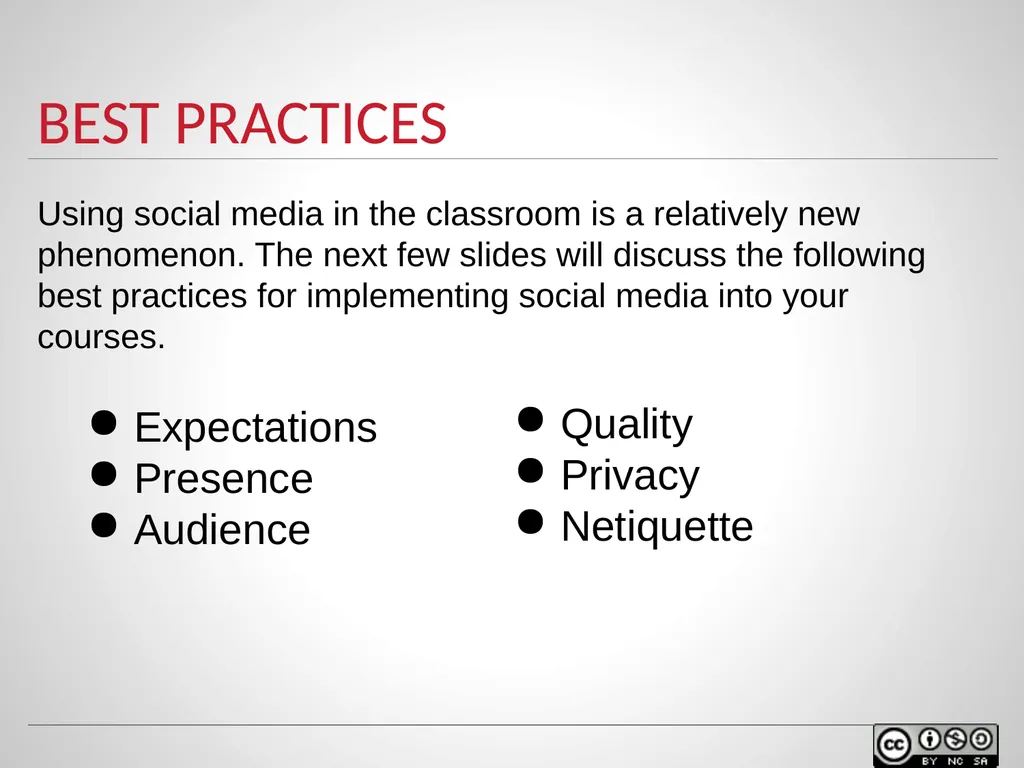 SOCIAL MEDIA IN TEACHING AND LEARNING WELCOME - slide 27 of 40