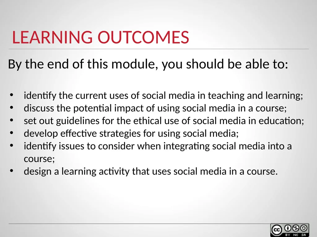 SOCIAL MEDIA IN TEACHING AND LEARNING WELCOME - slide 3 of 40