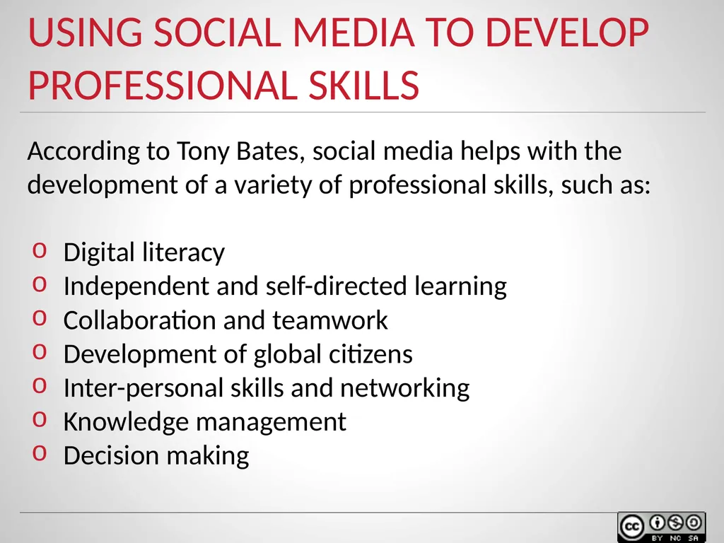 SOCIAL MEDIA IN TEACHING AND LEARNING WELCOME - slide 9 of 40