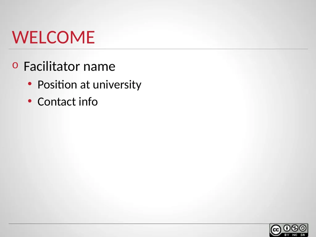 SOCIAL MEDIA IN TEACHING AND LEARNING WELCOME - slide 2 of 40