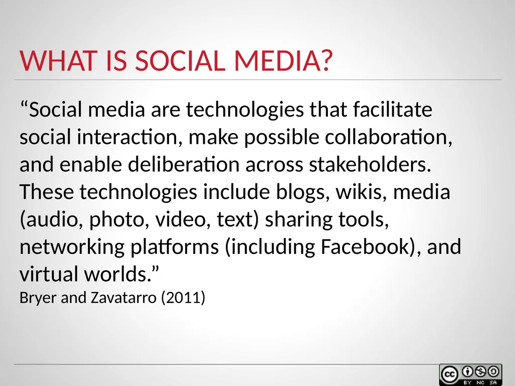 SOCIAL MEDIA IN TEACHING AND LEARNING WELCOME - slide 7 of 40