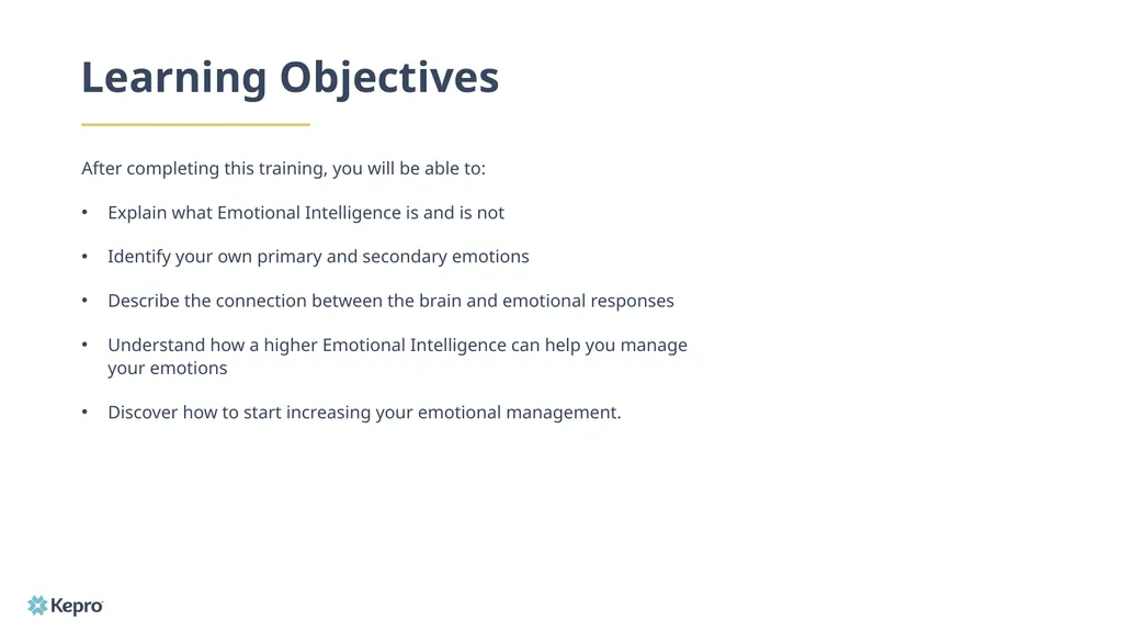 Emotional Intelligence: A Guide to How it Works - slide 3 of 26