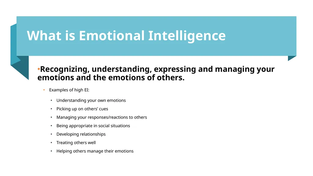 Emotional Intelligence: A Guide to How it Works - slide 8 of 26
