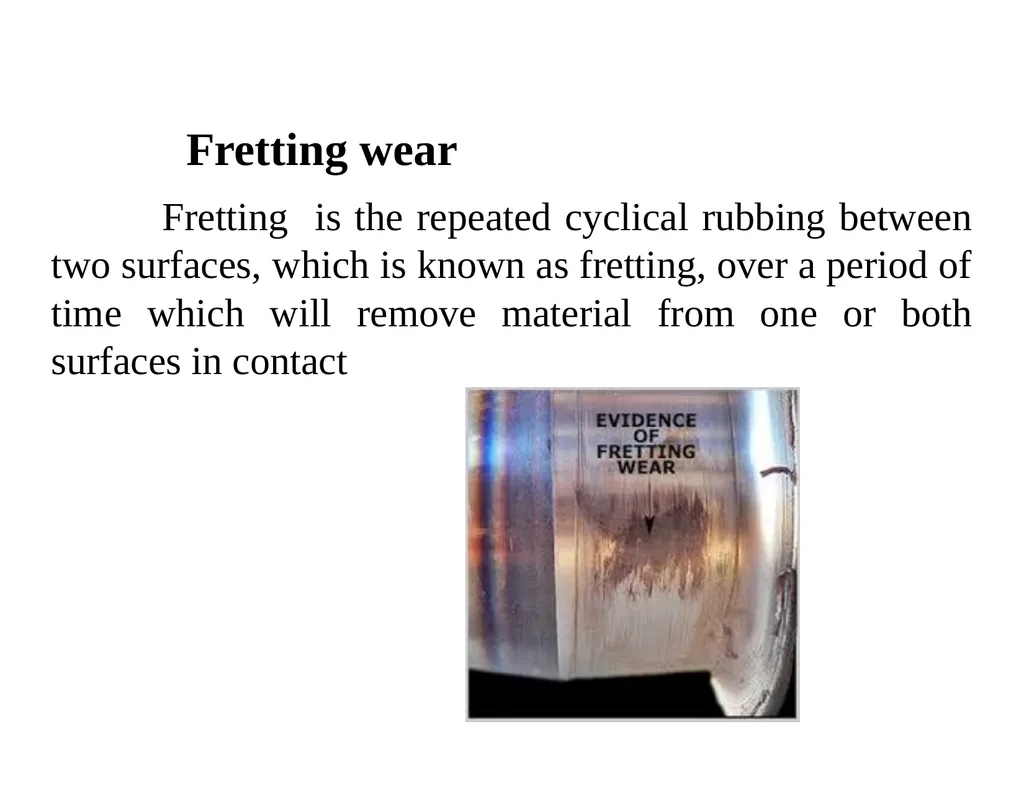 MET377 Surface Engineering Tribology What is - slide 25 of 41