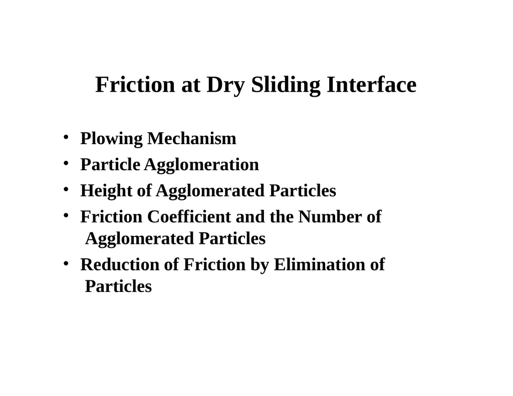 MET377 Surface Engineering Tribology What is - slide 18 of 41