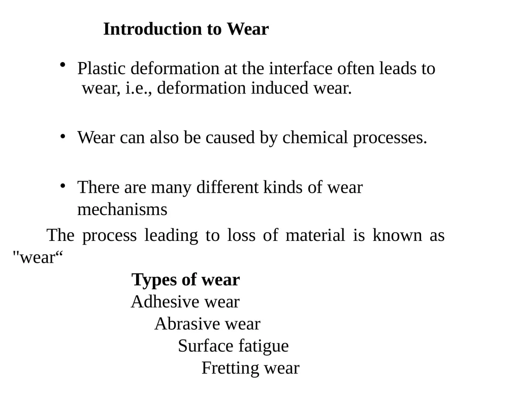 MET377 Surface Engineering Tribology What is - slide 20 of 41