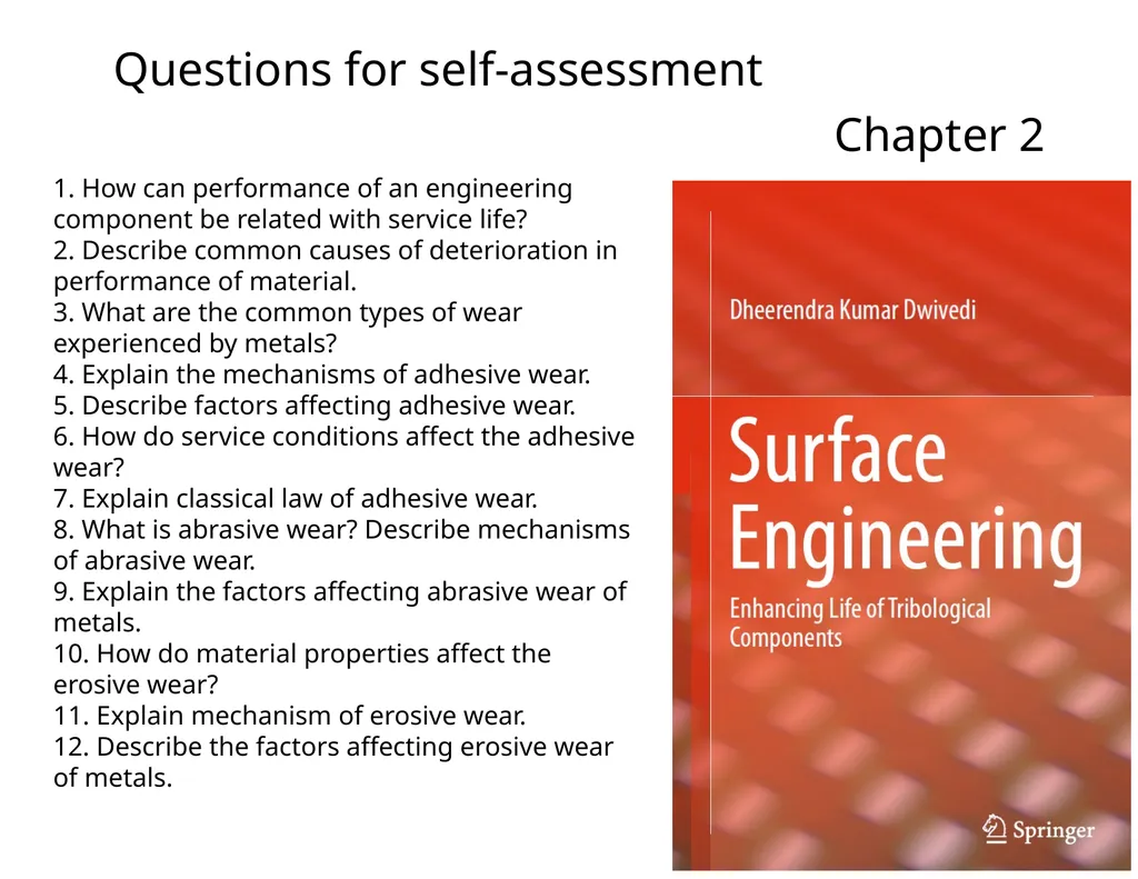 MET377 Surface Engineering Tribology What is - slide 39 of 41