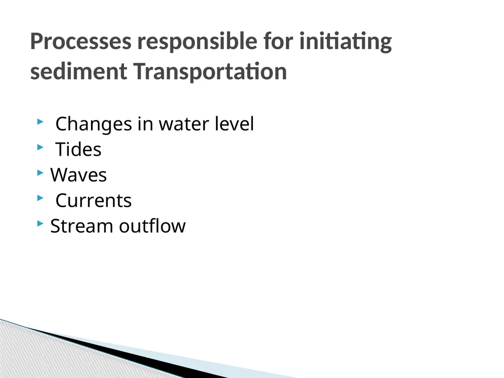 COASTAL PROCESSES By Krishnaprasad V N M090160CE - slide 11 of 44