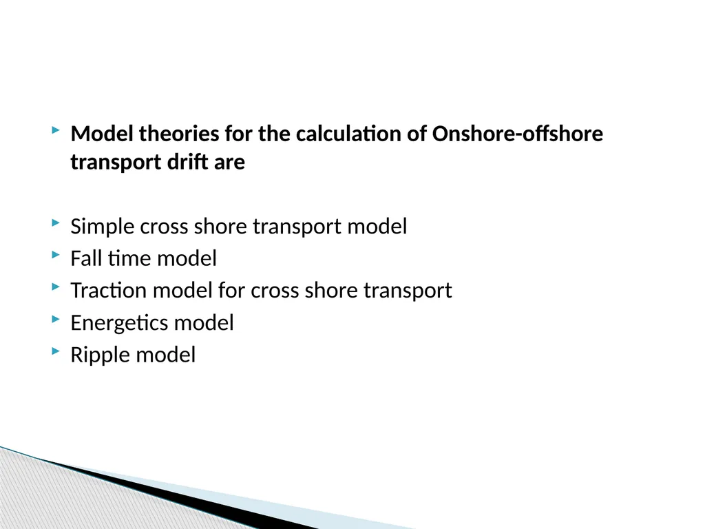 COASTAL PROCESSES By Krishnaprasad V N M090160CE - slide 31 of 44