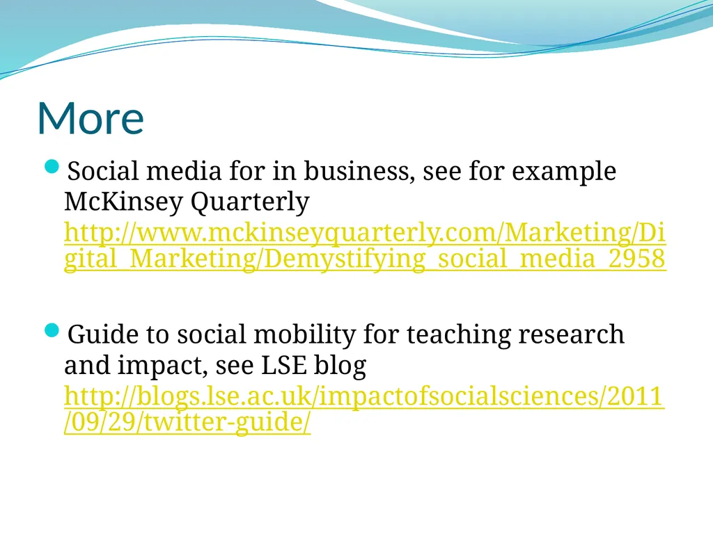 Using social media to enhance HEI reputation & - slide 12 of 14