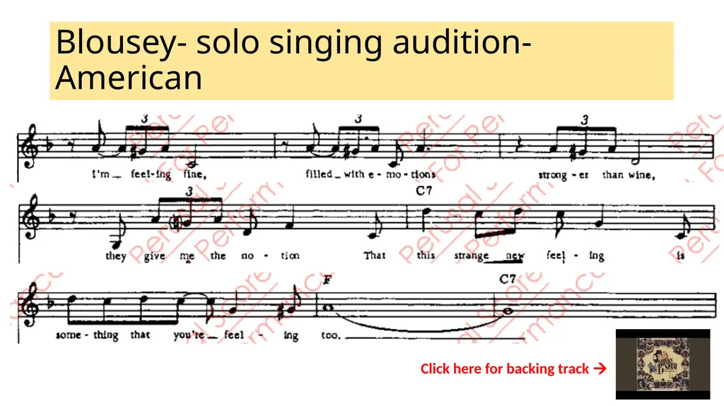 In this audition pack, you can see a number of - slide 10 of 28