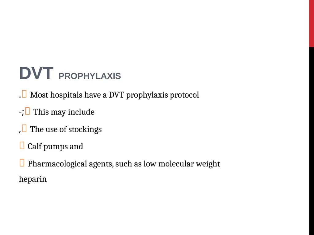 Post operative complications and their management - slide 37 of 51
