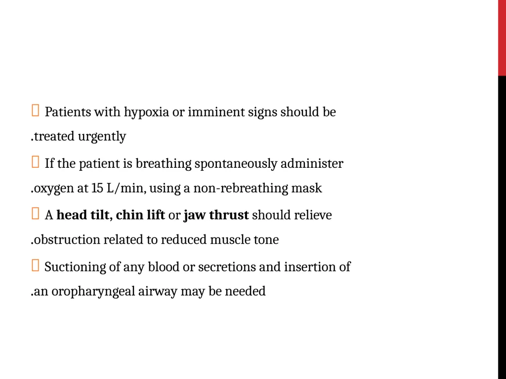 Post operative complications and their management - slide 19 of 51