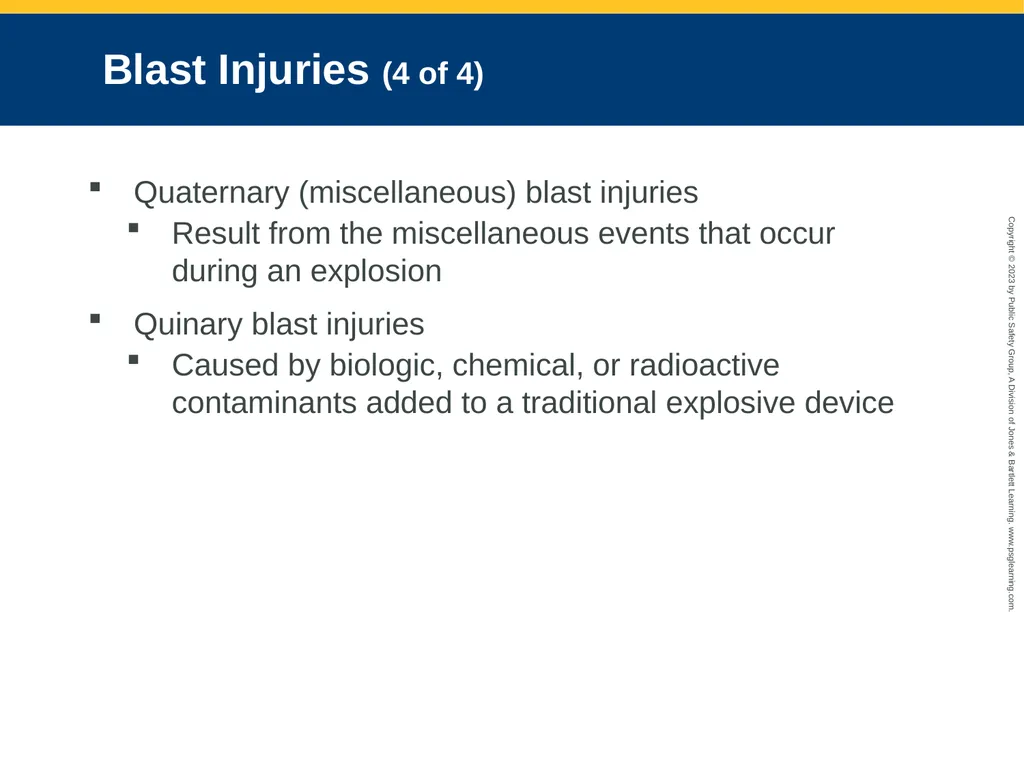 Trauma Overview CHAPTER 26: Focused Lecture - slide 31 of 45