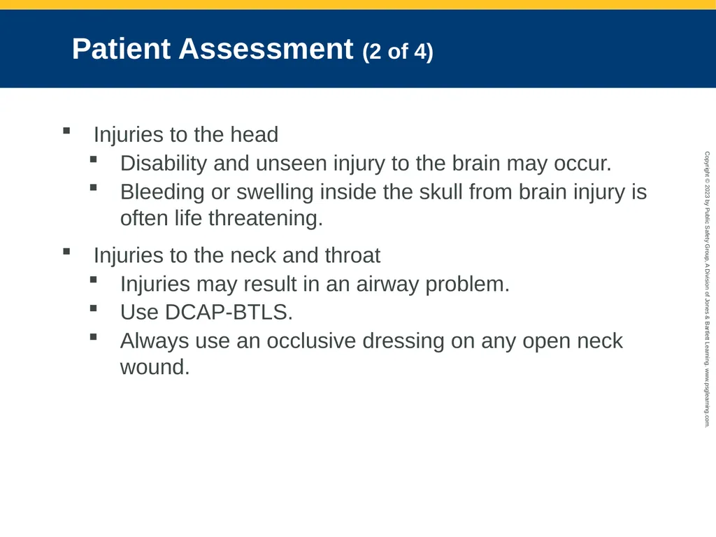 Trauma Overview CHAPTER 26: Focused Lecture - slide 37 of 45