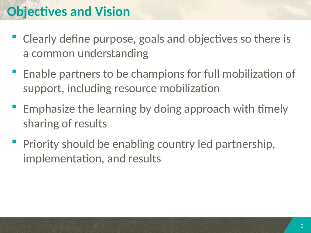 PARTNERSHIP COMMUNICATIONS STRATEGY SECOND - slide 3 of 14