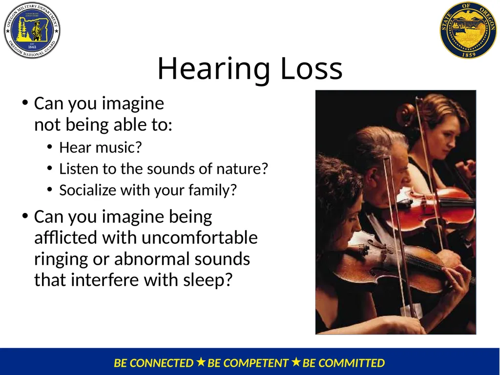 OMD Safety Policy Training HEARING CONSERVATION - slide 5 of 30