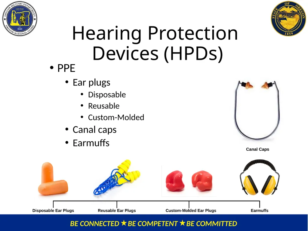OMD Safety Policy Training HEARING CONSERVATION - slide 16 of 30